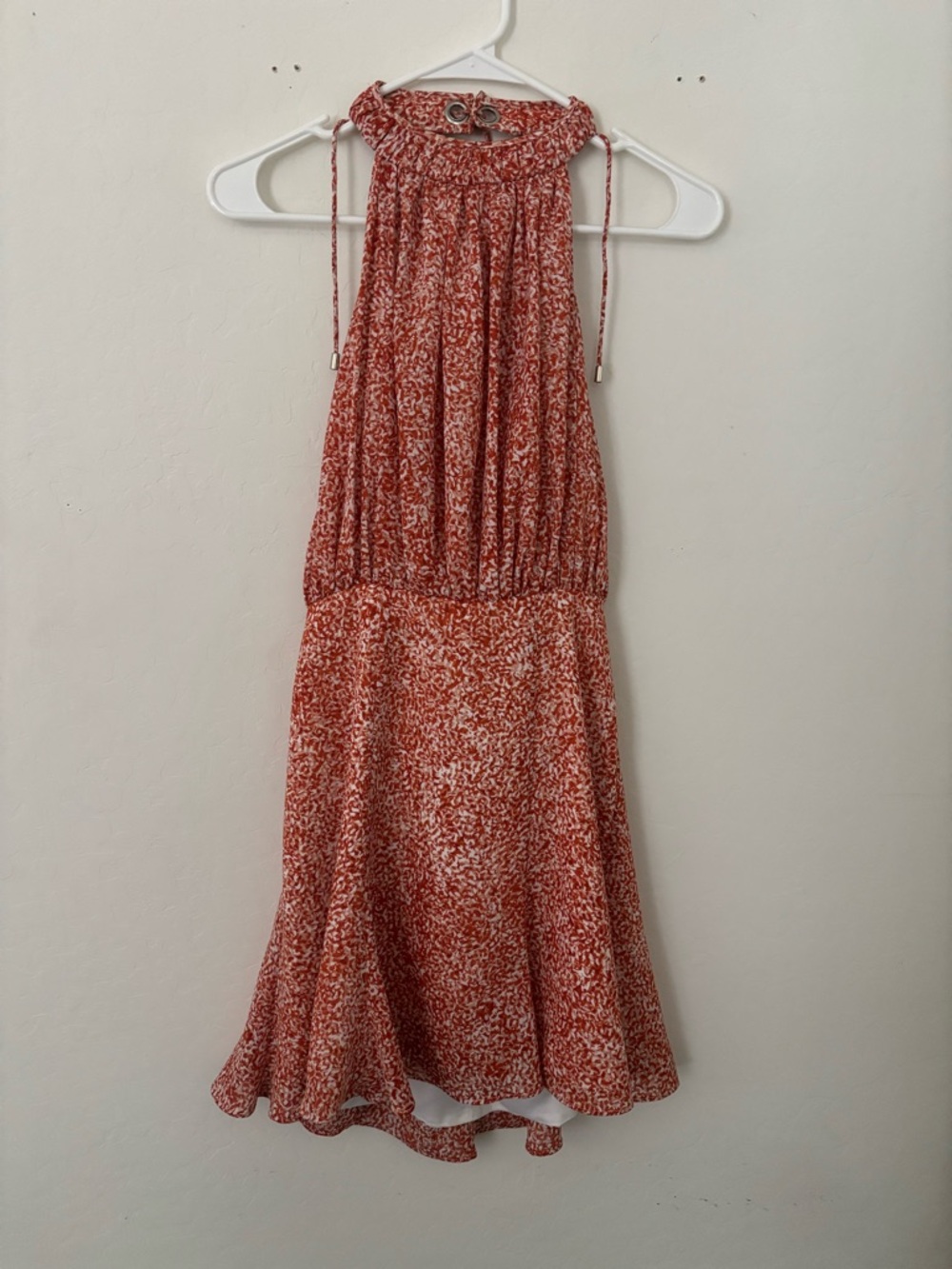Cameo Collective Low Back Halter Midi Dress Small